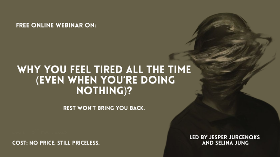 Why You Feel Tired All the Time - Free Webinar Banner