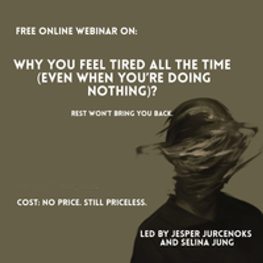 Why You Feel Tired All the Time - Webinar Thumbnail