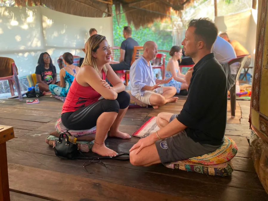 Radical Honesty participants in workshop